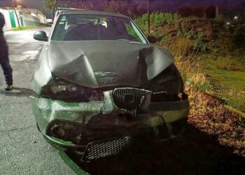 DETIENE POLICÍA DE HUAMANTLA A CONDUCTOR EBRIO QUE OCASIONÓ INCIDENTE DE TRÁNSITO