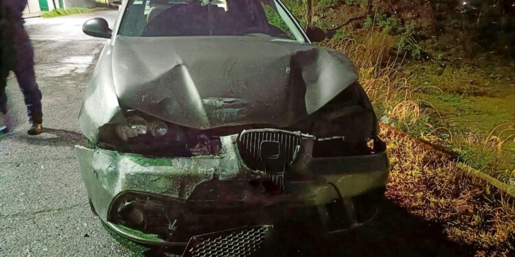 DETIENE POLICÍA DE HUAMANTLA A CONDUCTOR EBRIO QUE OCASIONÓ INCIDENTE DE TRÁNSITO