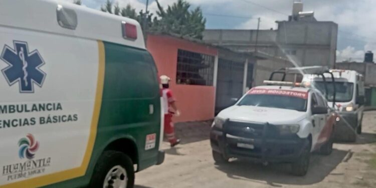 ATIENDE PROTECCIÓN CIVIL DE HUAMANTLA A PERSONA QUE SE ENCONTRABA INCONSCIENTE