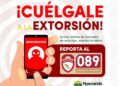 DIRECCIÓN DE SEGURIDAD PÚBLICA DE HUAMANTLA HACE UN LLAMADO A LA POBLACIÓN A DENUNCIAR LLAMADAS DE EXTORSIÓN