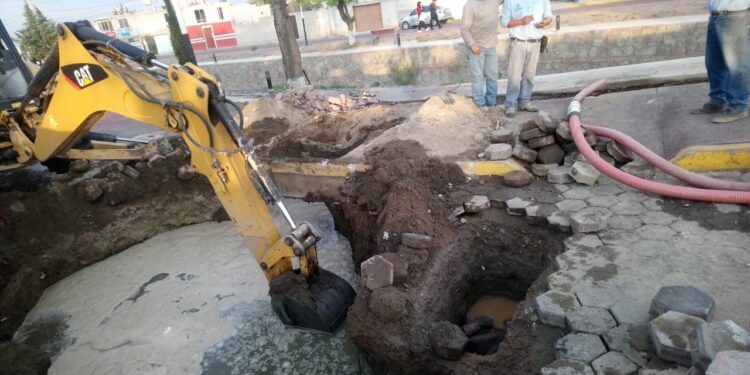 INFORMA CAPAMH AVERÍA EN LÍNEAS CON MÁS DE 40 AÑOS DE ANTIGÜEDAD