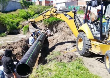 REHABILITA CAPAMH COLECTOR PRINCIPAL DE AGUAS RESIDUALES EN SANTA ANITA