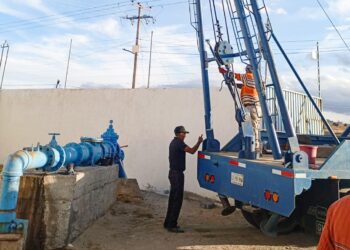 TRAS CAMBIO DE BOMBA EN POZO, CAPAMH REESTABLECE EL SERVICIO EN LA CABECERA MUNICIPAL