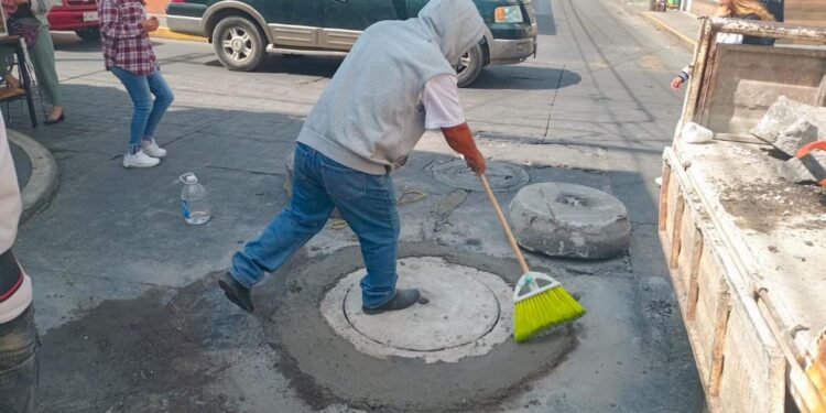 CONTINÚA CAPAMH CON EL MANTENIMIENTO DE LA INFRAESTRUCTURA HIDRÁULICA Y SANITARIA EN HUAMANTLA