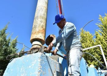 Desabasto de agua en Huamantla se debe a funcionamiento excesivo de pozos.
