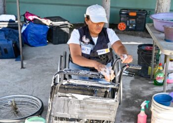 INICIA EN HUAMANTLA PROGRAMA “ENCHÚLAME LA SILLA” QUE FAVORECERÁ A PERSONAS CON DISCAPACIDAD