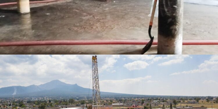 AVANZA GOBIERNO DE HUAMANTLA EN EL ACONDICIONAMIENTO Y EQUIPAMIENTO DE POZO EN LA FRANJA DE LA MALINCHE