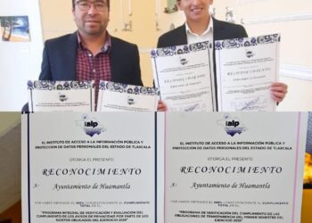 GOBIERNO DE HUAMANTLA OBTIENE CALIFICACIÓN PERFECTA EN TRANSPARENCIA Y PROTECCIÓN DE DATOS.