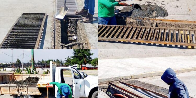 REFUERZA CAPAMH ACCIONES PREVENTIVAS EN HUAMANTLA ANTE TEMPORADA DE LLUVIAS