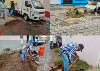 Atiende CAPAMH reportes de socavones en diversas calles de Huamantla*