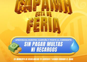 Anuncia la CAPAMH Feria de Descuentos.