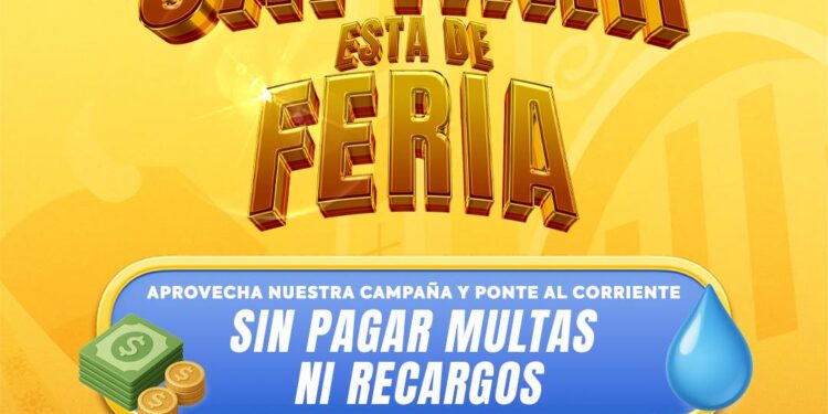 Anuncia la CAPAMH Feria de Descuentos.