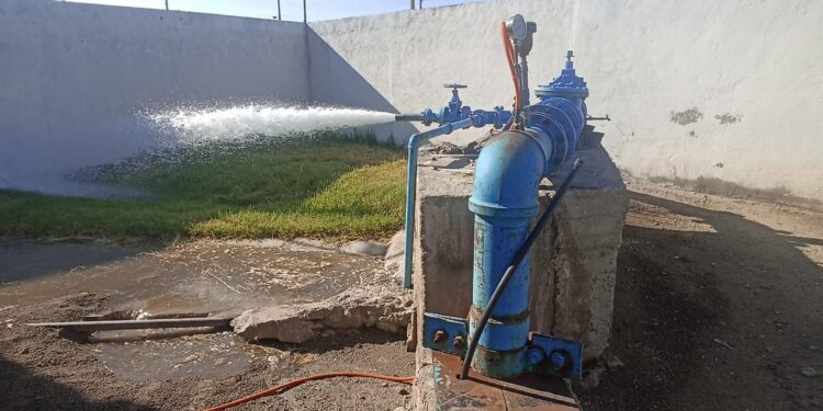 Anuncia CAPAMH restablecimiento de servicio tras falla.