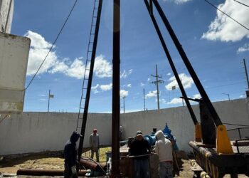 CAPAMH trabaja para restablecer el servicio de agua en diversas zonas de Huamantla
