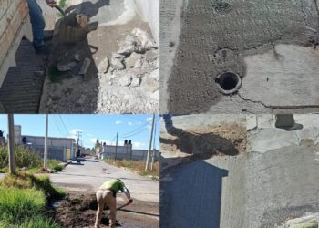 CAPAMH realiza trabajos de reparación y mantenimiento en distintos puntos del municipio