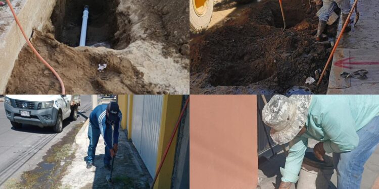 CAPAMH realiza trabajos permanentes para mejorar los servicios hidráulicos en Huamantla