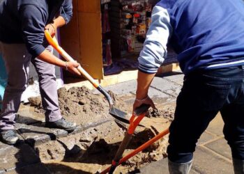 Avanzan los trabajos de reparación y mantenimiento de la red de agua en Huamantla