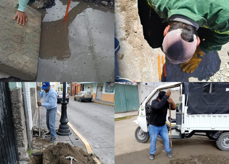 CAPAMH refuerza acciones de mantenimiento para mejorar el suministro y cuidado del agua en Huamantla