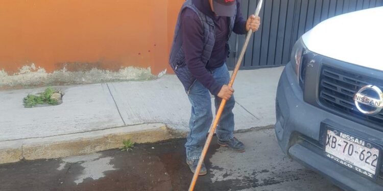 CAPAMH continúa atendiendo reportes ciudadanos en distintos puntos del municipio