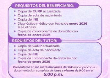 Invita DIF de Terrenate a participar en programa para adultos mayores y personas con discapacidad.
