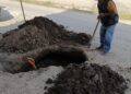 Atención permanente a la red de agua y drenaje en Huamantla