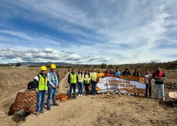 Arranca rehabilitación de línea de drenaje sanitario en la Comunidad de Nicolás Bravo.