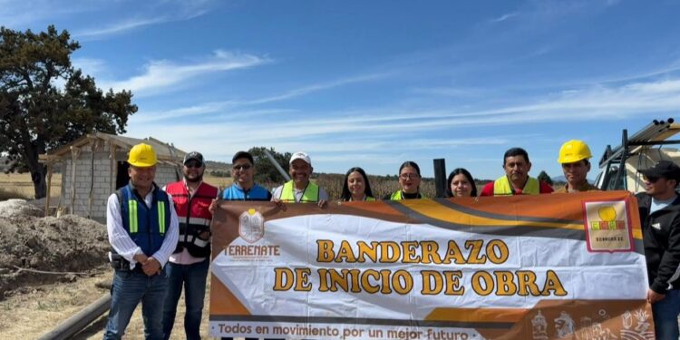 Inicia Primera Etapa del Equipamiento del Pozo Profundo en Toluca de Guadalupe, Terrenate.