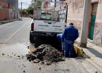 CAPAMH refuerza acciones de mantenimiento y atención a la infraestructura hidráulica en Huamantla