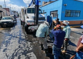 CAPAMH mantiene acciones permanentes para fortalecer la infraestructura hídrica y sanitaria en Huamantla