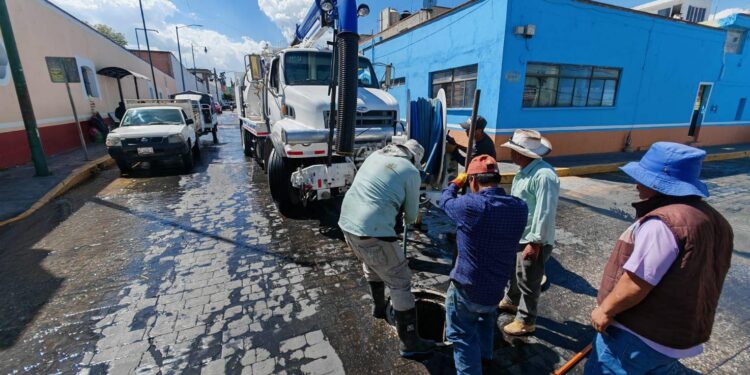 CAPAMH mantiene acciones permanentes para fortalecer la infraestructura hídrica y sanitaria en Huamantla