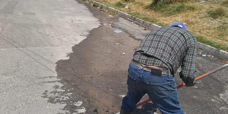 CAPAMH realiza trabajos de mantenimiento en la red de agua y drenaje en distintos puntos de Huamantla