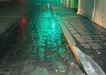 CAPAMH realiza trabajos de reparación de fugas en distintos puntos de Huamantla