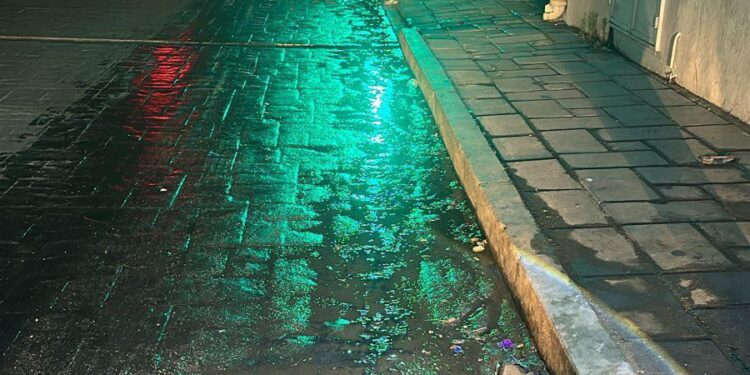 CAPAMH realiza trabajos de reparación de fugas en distintos puntos de Huamantla