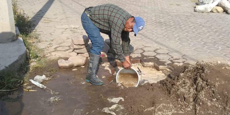 CAPAMH mantiene trabajos permanentes de mantenimiento y atención en la red de agua potable