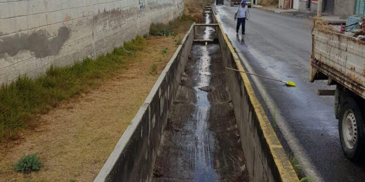 CAPAMH REALIZA ACCIONES DE MANTENIMIENTO Y PREVENCIÓN EN DISTINTOS PUNTOS DE HUAMANTLA