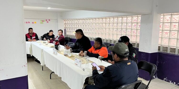 Participa Terrenate en mesa de Trabajo Interinstitucional e Interestatal por la Seguridad Pública.