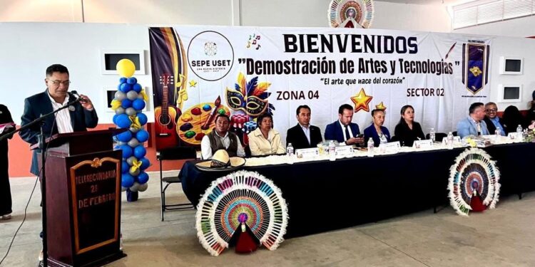 Terrenate es sede de la IX Demostración de Artes y Tecnologías de Telesecundarias: Un encuentro de talento y cultura