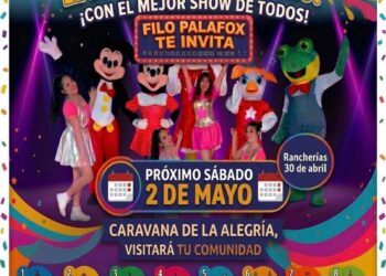 ¡LA CARAVANA DE LA ALEGRÍA ESTÁ LLEGANDO!