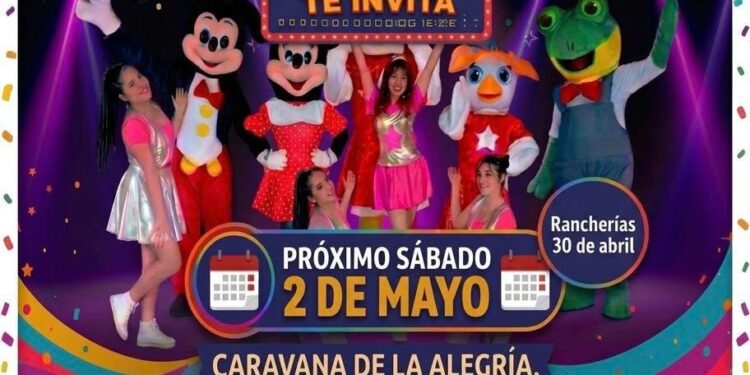 ¡LA CARAVANA DE LA ALEGRÍA ESTÁ LLEGANDO!