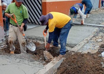 CAPAMH fortalece infraestructura sanitaria y atiende reportes en distintos puntos de Huamantla