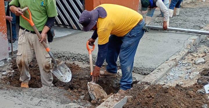 CAPAMH fortalece infraestructura sanitaria y atiende reportes en distintos puntos de Huamantla