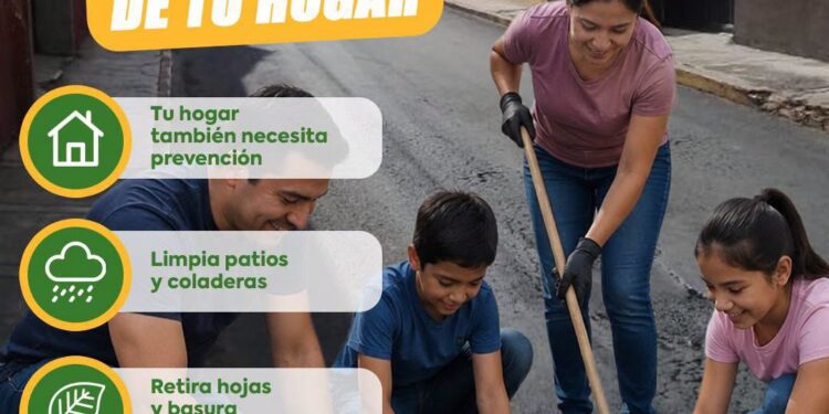 Exhorta la CAPAMH a tomar medidas ante lluvias.