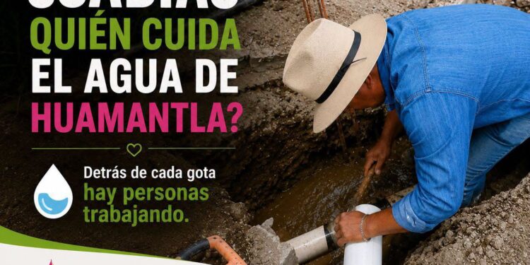 Detrás de cada gota hay personas trabajando.