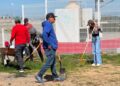 Encabeza Filo Palafox jornada de limpieza en el Complejo Deportivo.